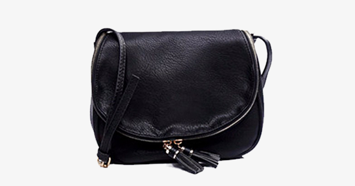 Cross Body Handbag - Medium Crossbody Bags Messenger Purse Travel Shoulder Bags with Tassel