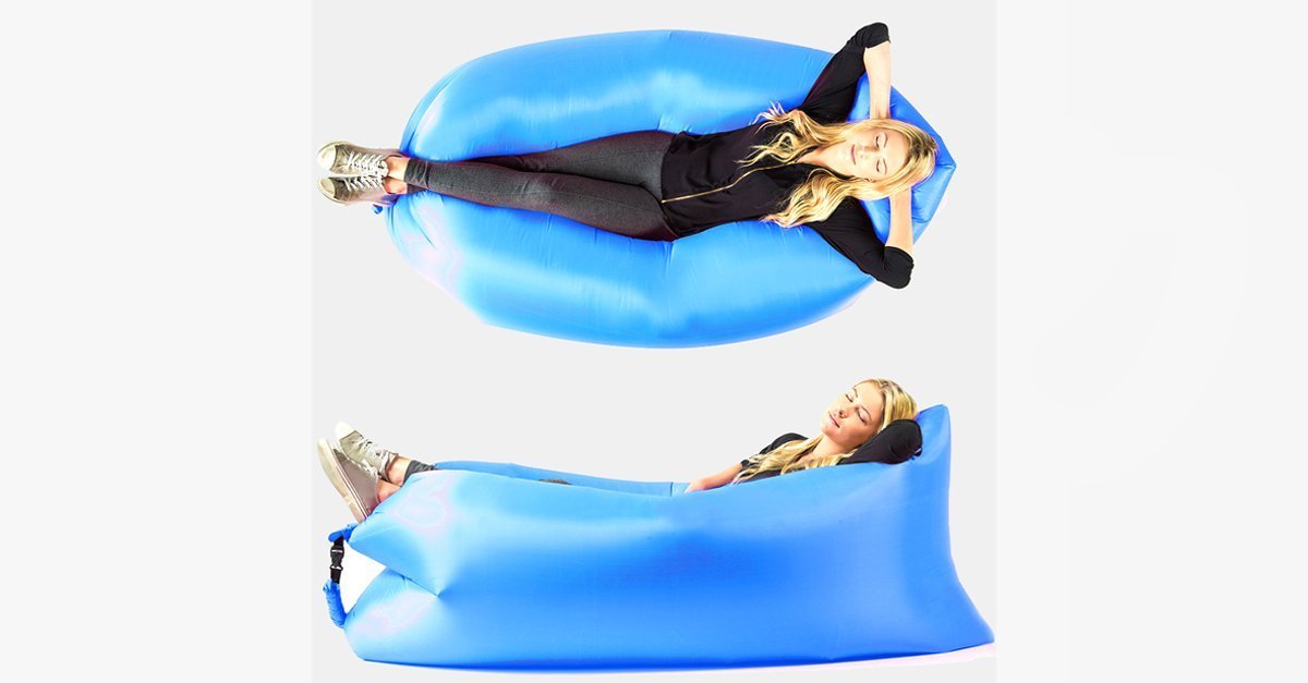 Inflatable Recliner – Your Anywhere Chair!