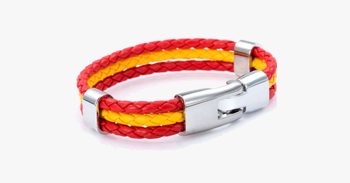 Team Spain Flag Bracelet