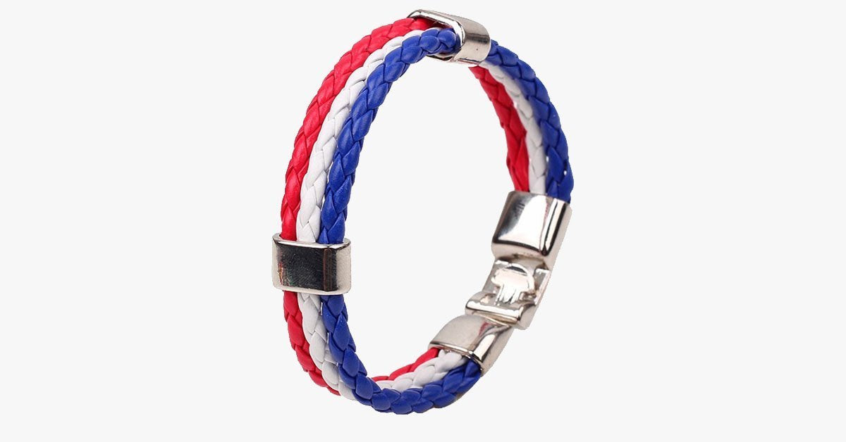 Team USA Flag Bracelet