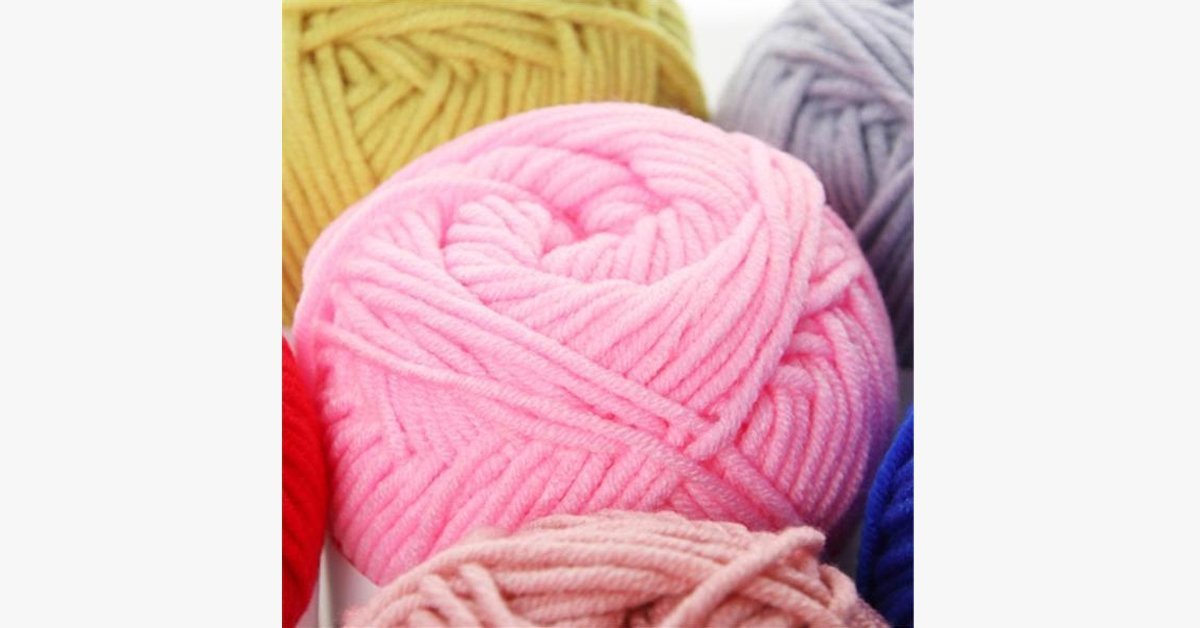 Milk Cotton Knitting yarn