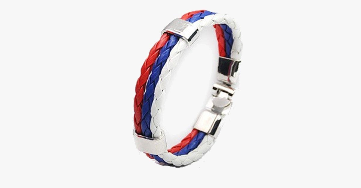 Team France Flag Bracelet