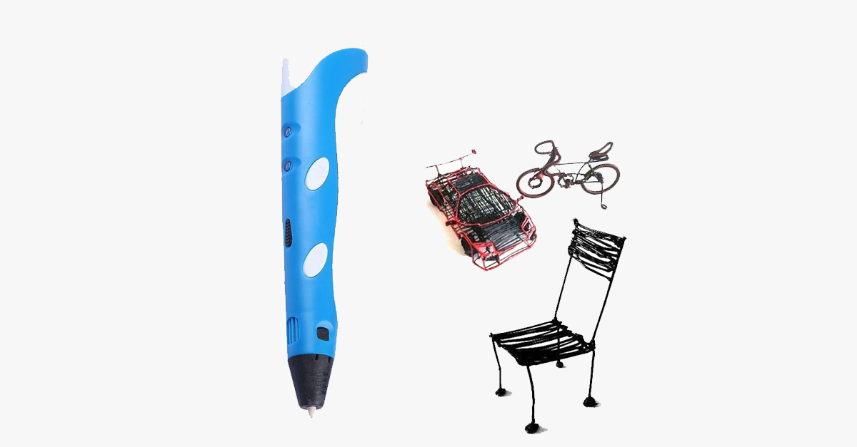 Best 3D Printer Pen for Children with Different Color PLA Filament