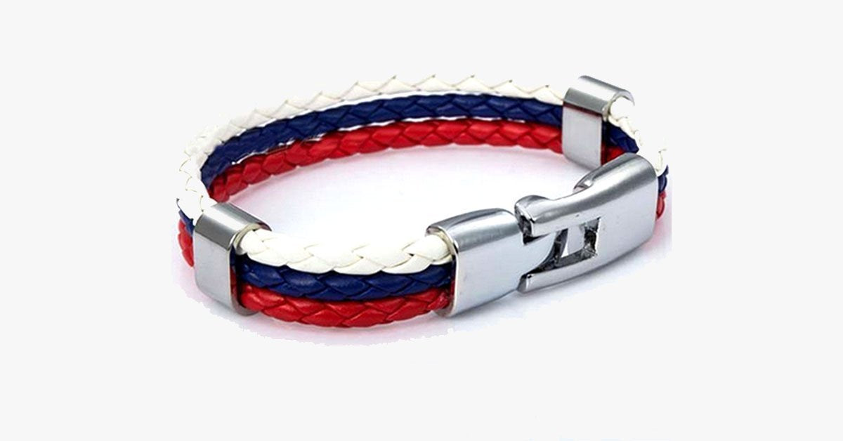 Team France Flag Bracelet