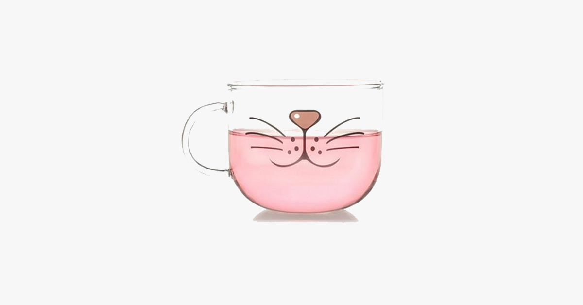 Transparent Cat Whisker Mug