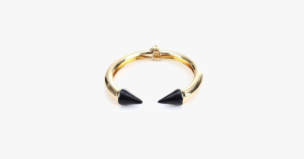 Black Love Arrow Bangle