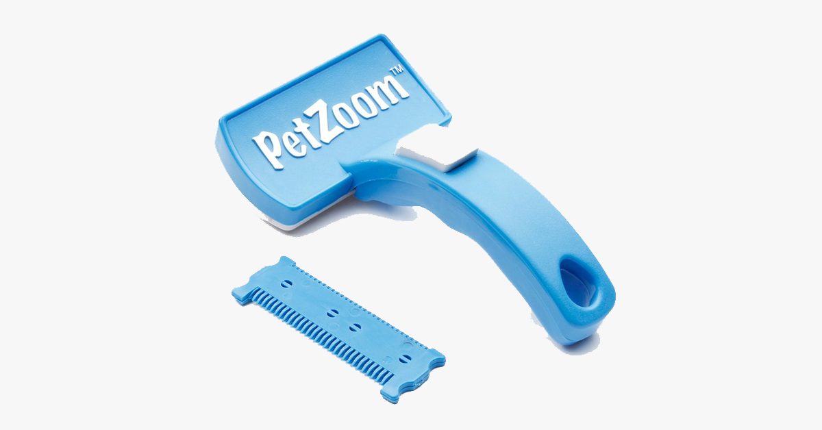 Pet Zoom Grooming Brush