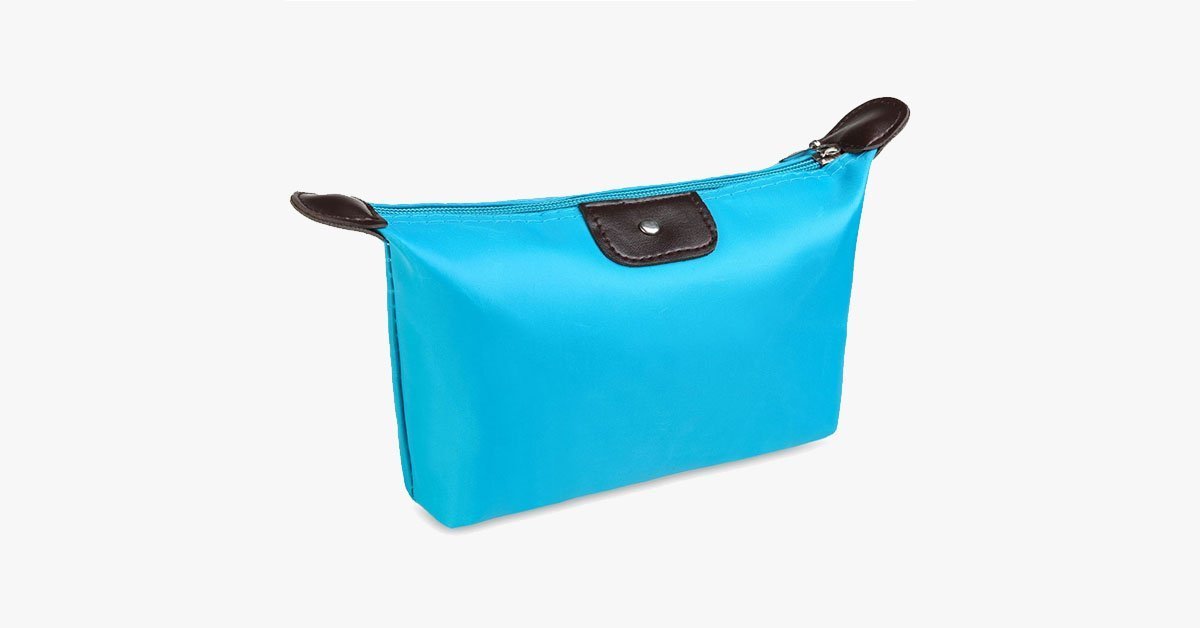 Candy Cosmetic Travel Pouch - Nylon Bag - Zipper Closure - Perfect to Organize Your Cosmetics!