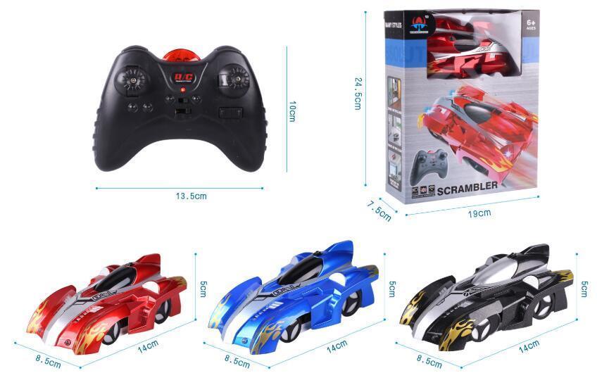 Wall Climbing RC Car Remote Control Anti Gravity