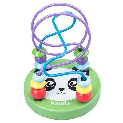 Animal Bead Maze Wooden Toy Learn From Home