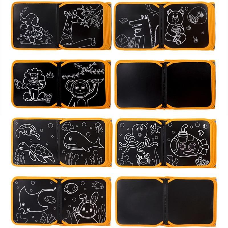 Soft Blackboard Children's Coloring Book