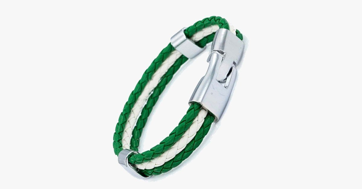 Team Nigeria Flag Bracelet