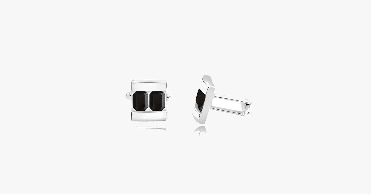 Two Platinum Cufflink