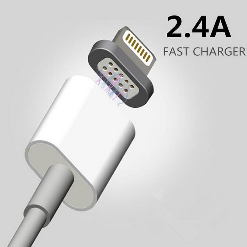 2.4A High Speed Charging Magnetic Cable for iOS & Android Devices