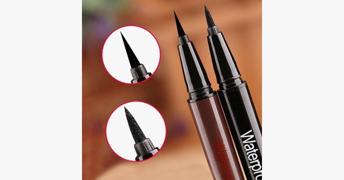 Twist and Turn Waterproof Liquid Eyeliner Pen
