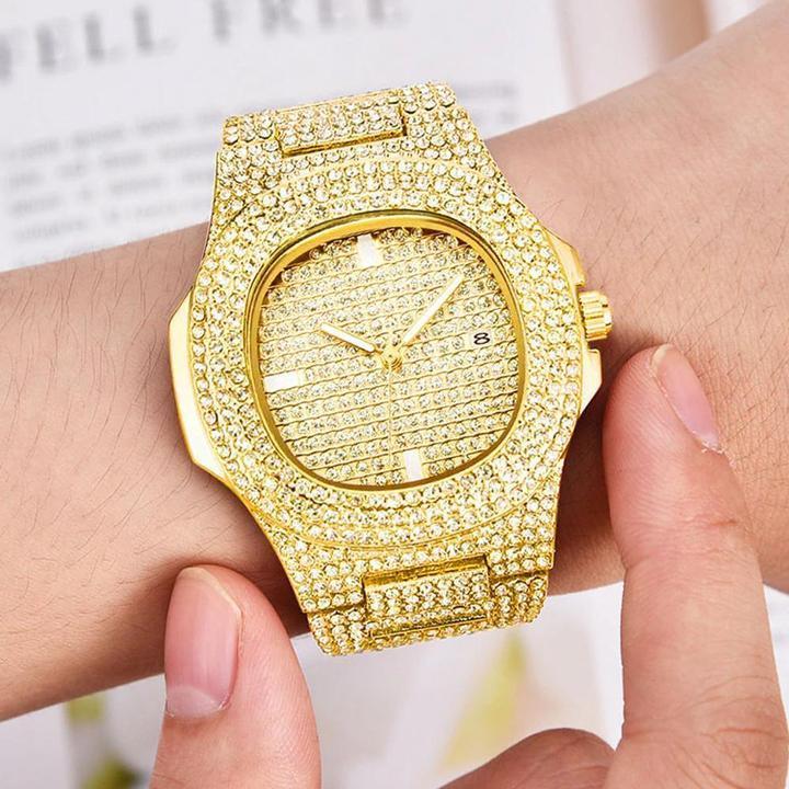 Bling Bling Fully Iced Out Watch