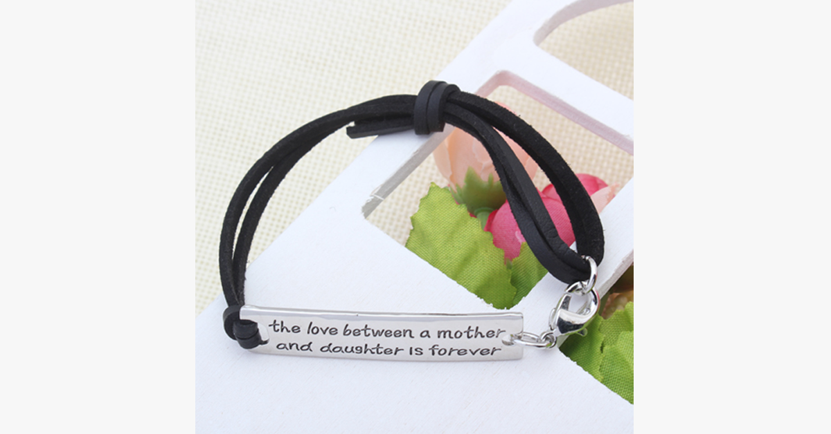 The Love Between A Mother And Daughter Is Forever - Personalized To Gift To Your Special One!