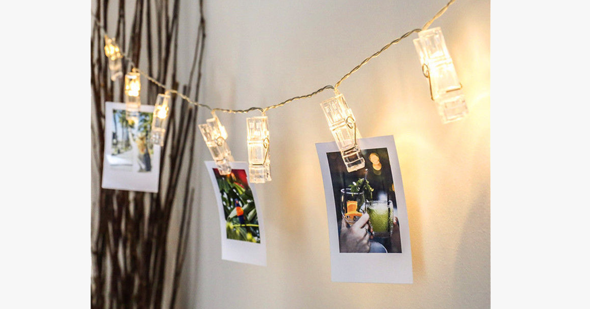 LED Photo String Light – Light up Your Room with Happy memories