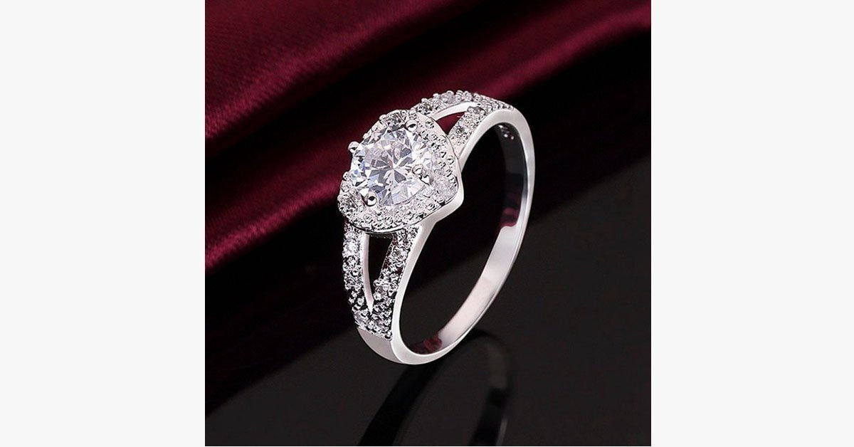 Love-Struck Double Band Ring