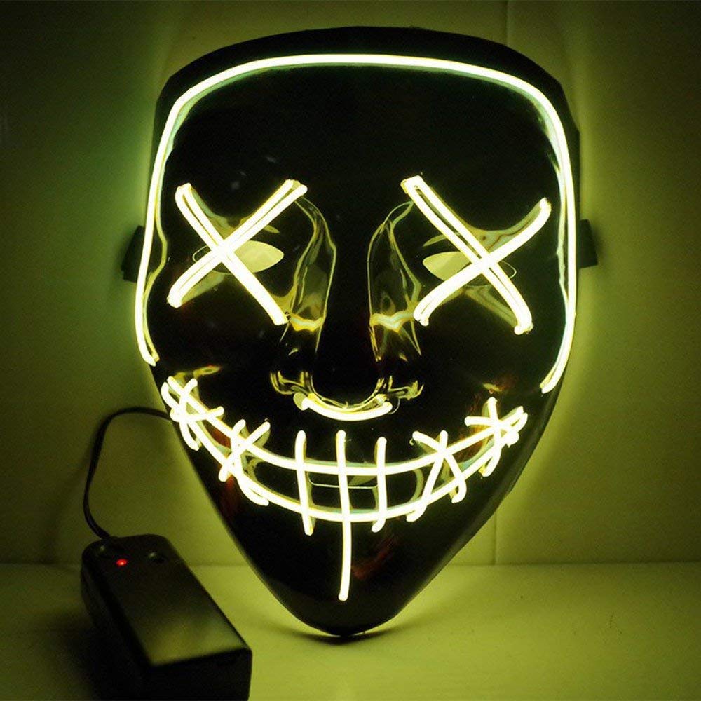 Halloween LED Purge Mask