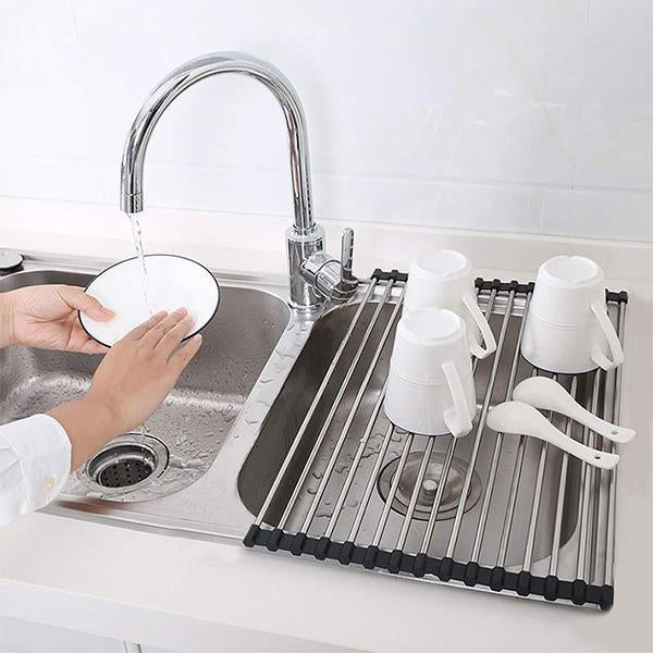 Rolling Sink Rack