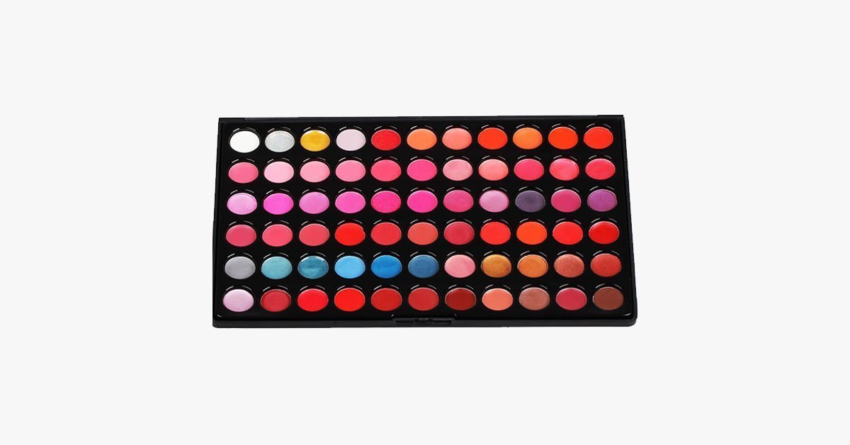 Natural Lipstick - Matte & Glossy Lip Colors - Instant Glow & Gorgeous Look - Perfect Palette for Party & Formal Wear - Available in 66 Variation Colors