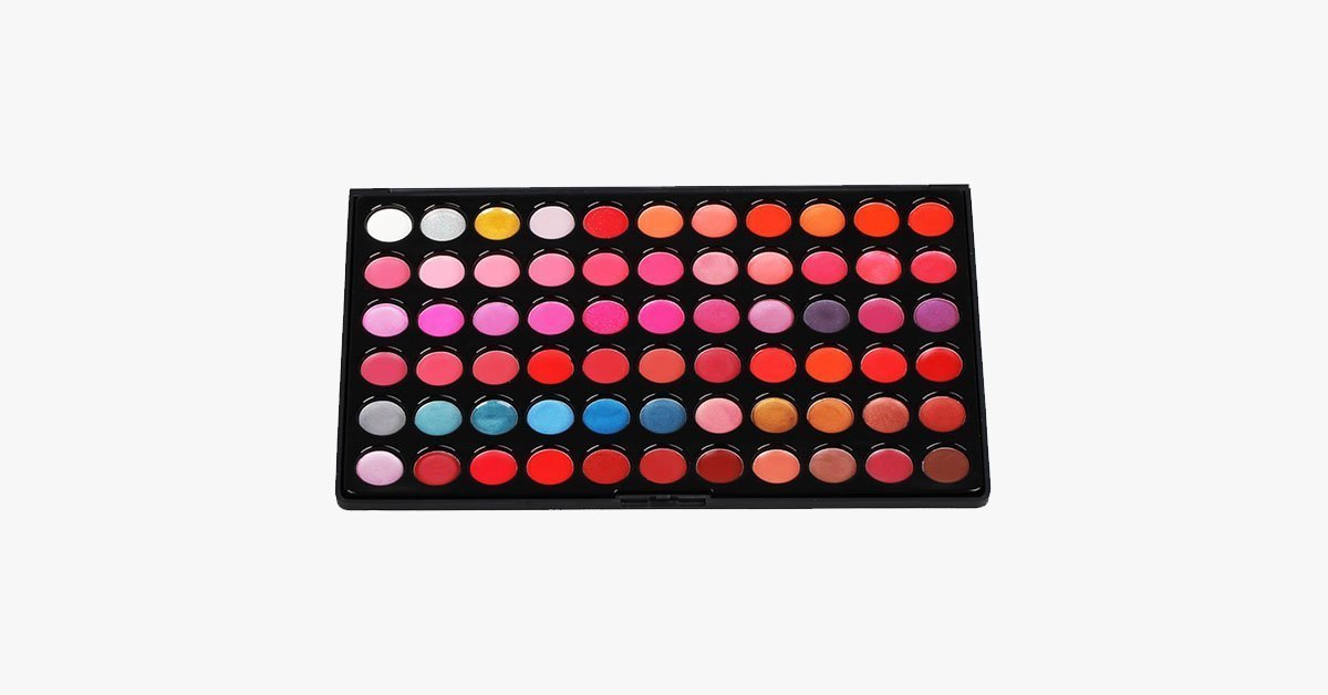 Natural Lipstick - Matte & Glossy Lip Colors - Instant Glow & Gorgeous Look - Perfect Palette for Party & Formal Wear - Available in 66 Variation Colors