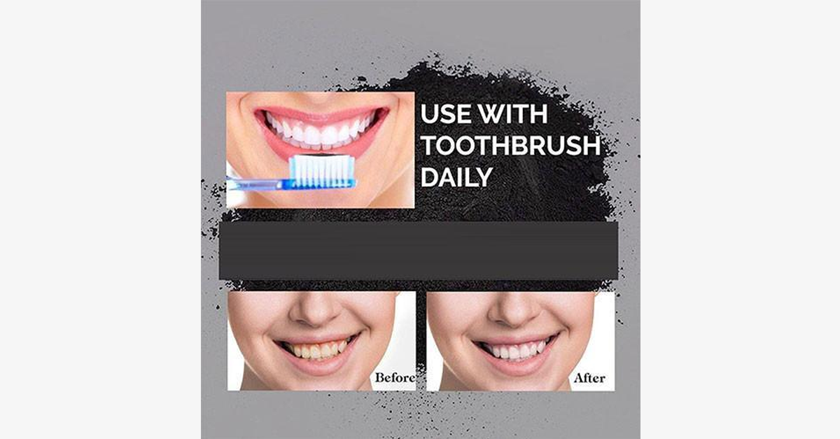 Activated Charcoal Teeth Whitening Powder