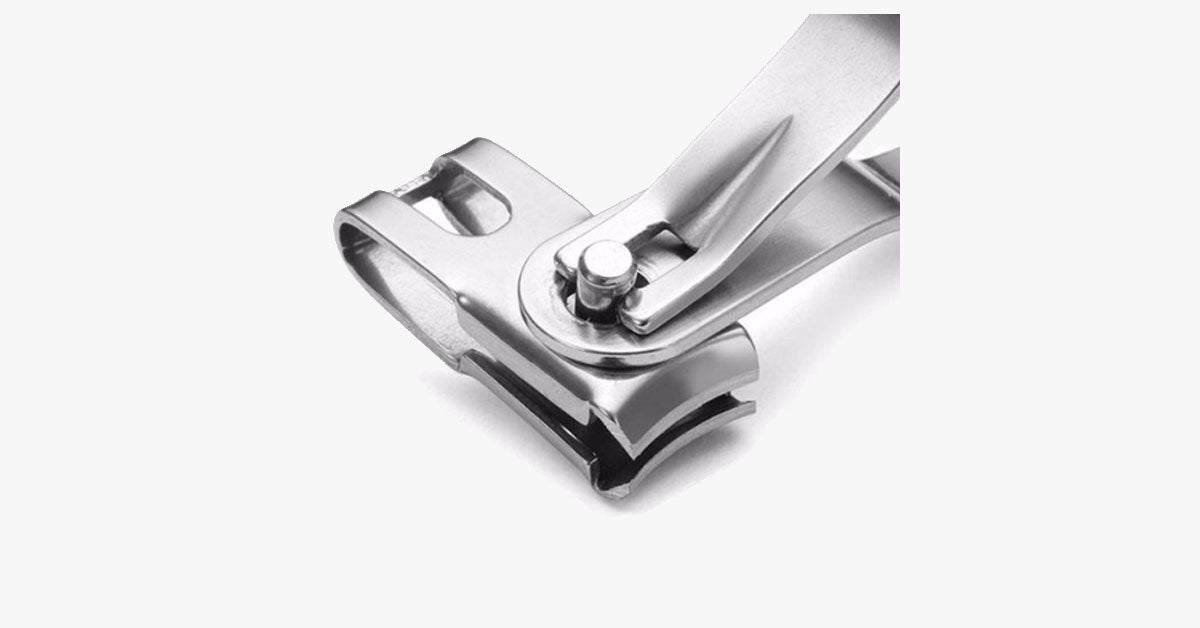 Stylish Nail Clipper - Rotatable Cutting Head - Long Handle Design - Effortlessly Cut Your Nails!