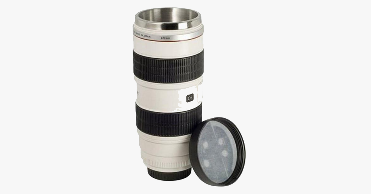 Zoom Lens Travel Mug – A Mug You’ll Fall In Love With!