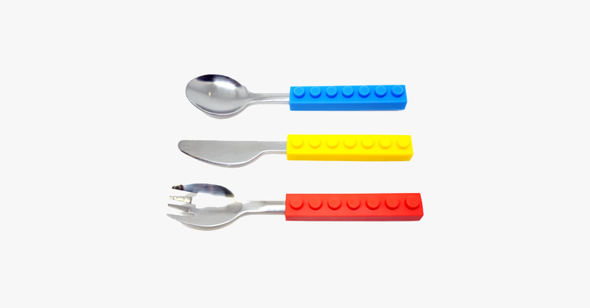 Cutlery Set – Add Colorful Bricks to Your Kitchen!