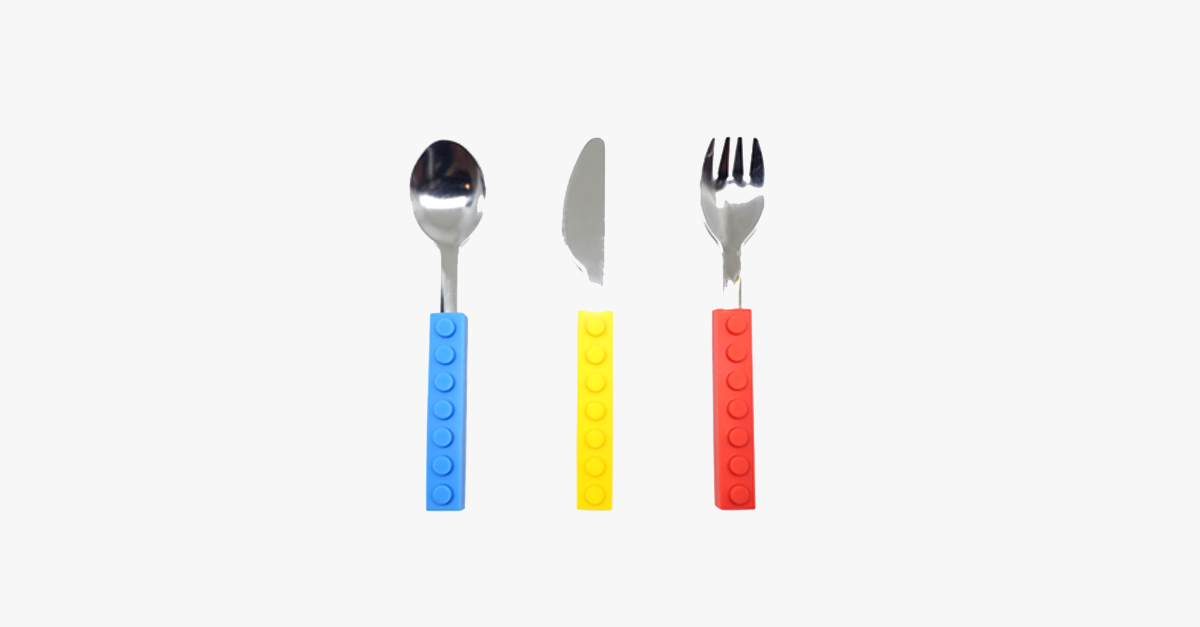 Cutlery Set – Add Colorful Bricks to Your Kitchen!