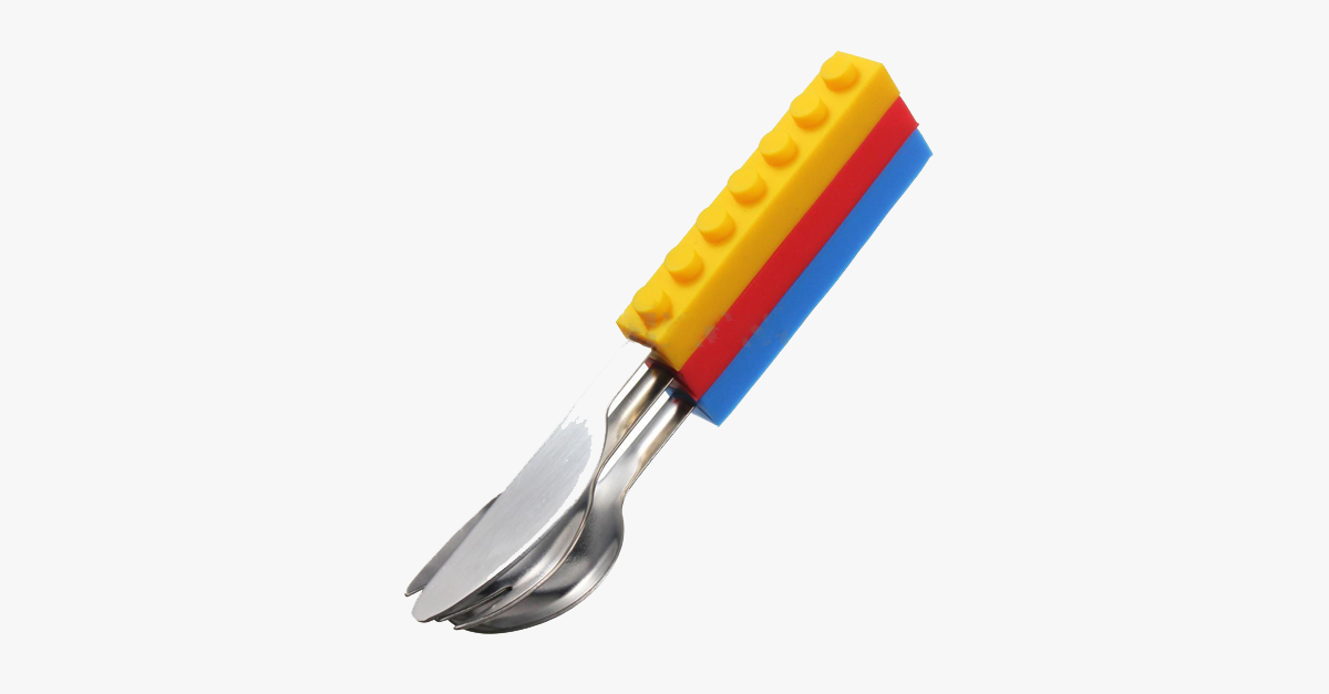 Cutlery Set – Add Colorful Bricks to Your Kitchen!