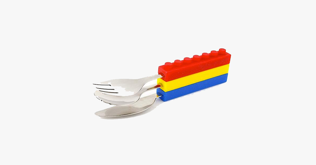 Cutlery Set – Add Colorful Bricks to Your Kitchen!