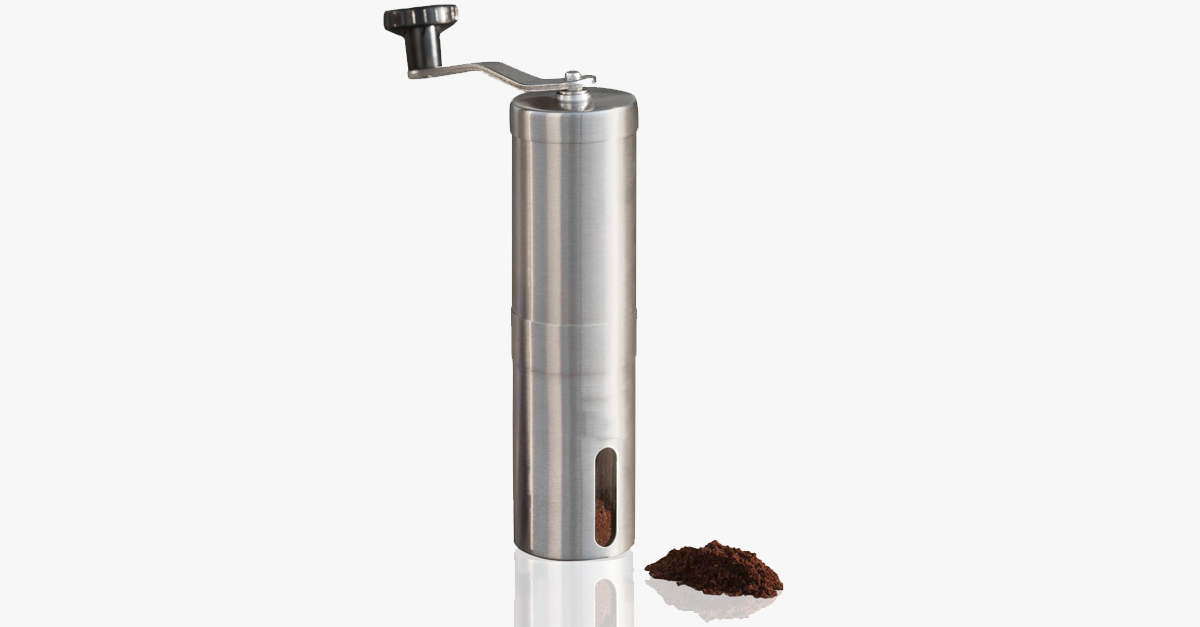 Portable Coffee Mill – Begin Your Mornings With Great Coffee!