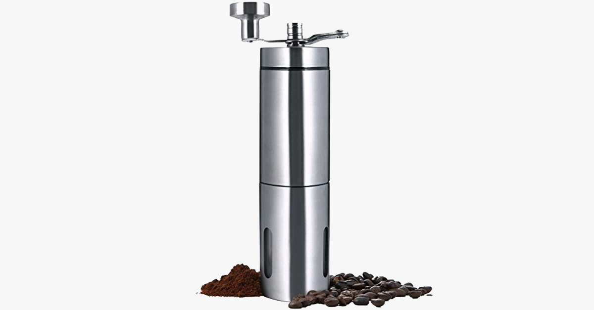 Portable Coffee Mill – Begin Your Mornings With Great Coffee!