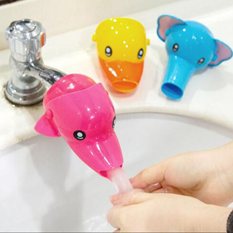 Faucet Extender for Kids - 3 Pack Animal Spout Extenders for Sink Faucets - Hand Washing for Babies, Toddlers & Children
