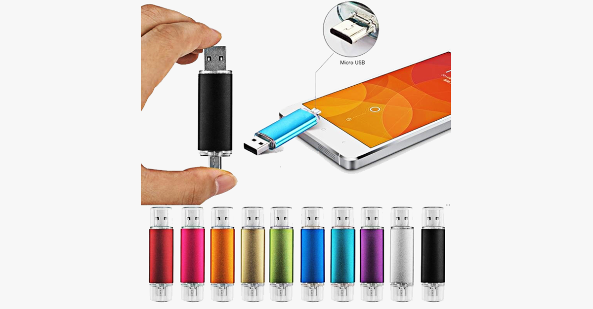 Multi-Color High Speed Flash Drive for Android – Portable and Stylish