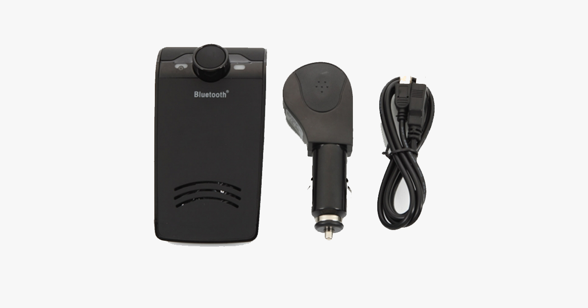 Hands-Free In-Car Speakerphone with Bluetooth – Make Driving Simpler!