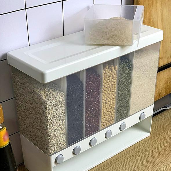 Wall-Mounted Dry Food Dispenser