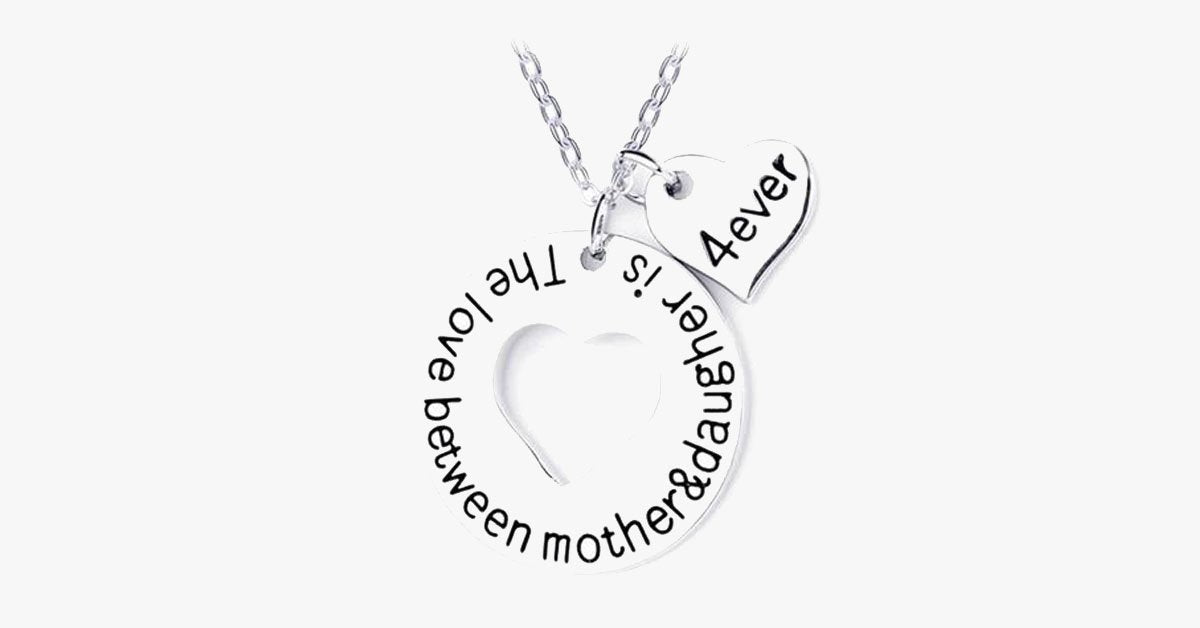 The Love Between Mother & Daughter is 4ever Necklace