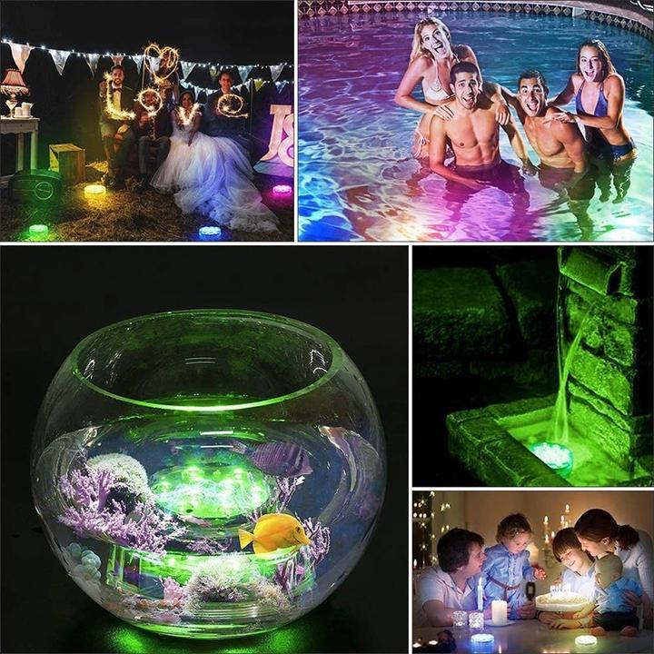 Submersible LED Pool Lights Remote Control