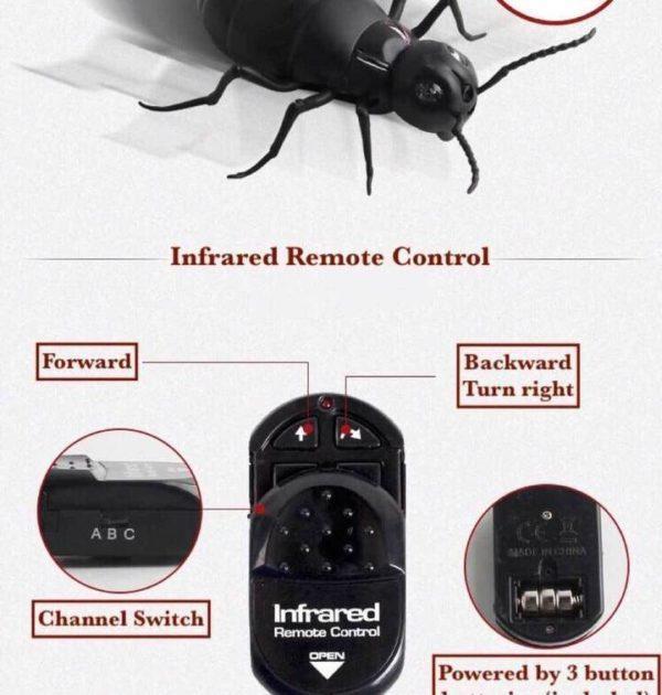 Remote Control Animal Prank Toy