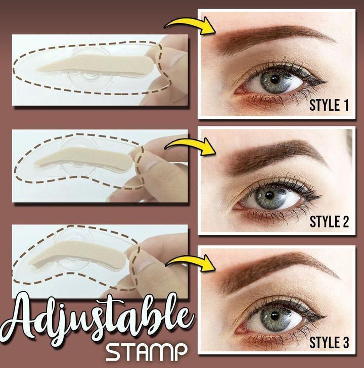 Adjustable Instant Eyebrow Stamp