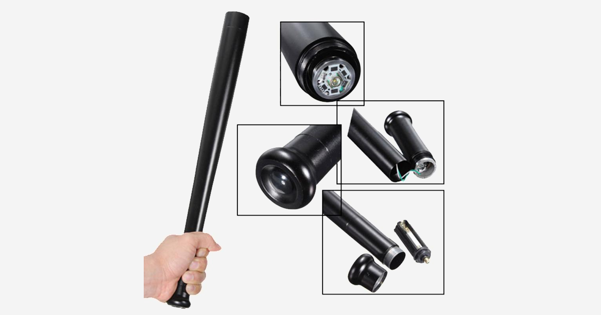 Baseball Bat Torch- A Heavy-Duty Flashlight Perfect for Adventure Activities After Dark