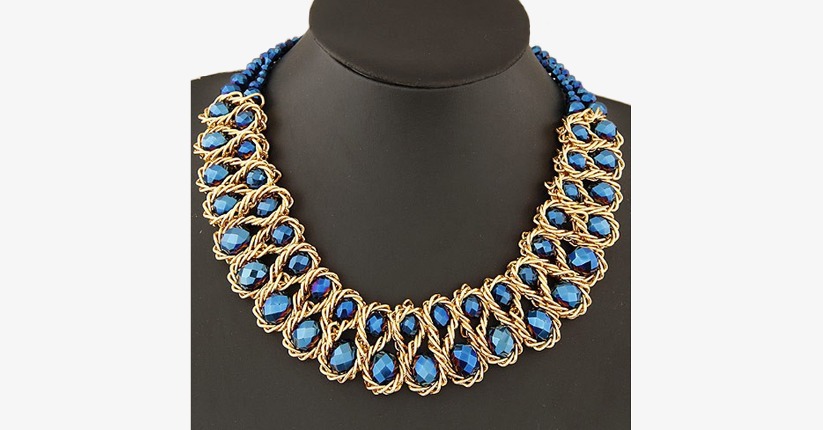 Big Choker Double Bead Necklace – Must-Have Piece Of Jewelry with an Elegant And Unique Design