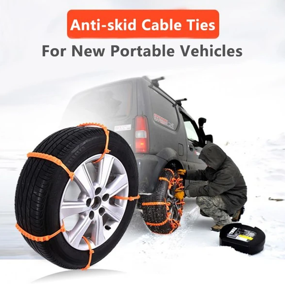 Anti-skid Cable Ties For New Portable Vehicles