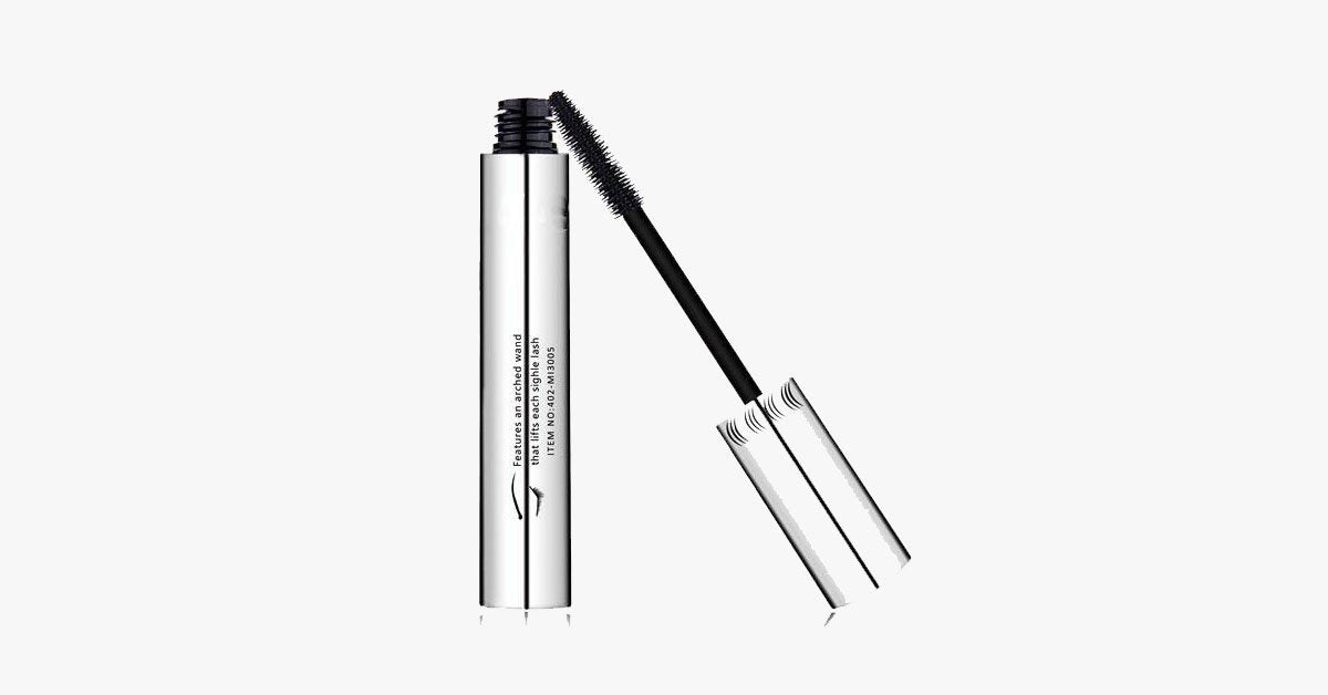 Long Lasting Eye Mascara - Thickening & Lengthening Silver Tube - Bold Black Color