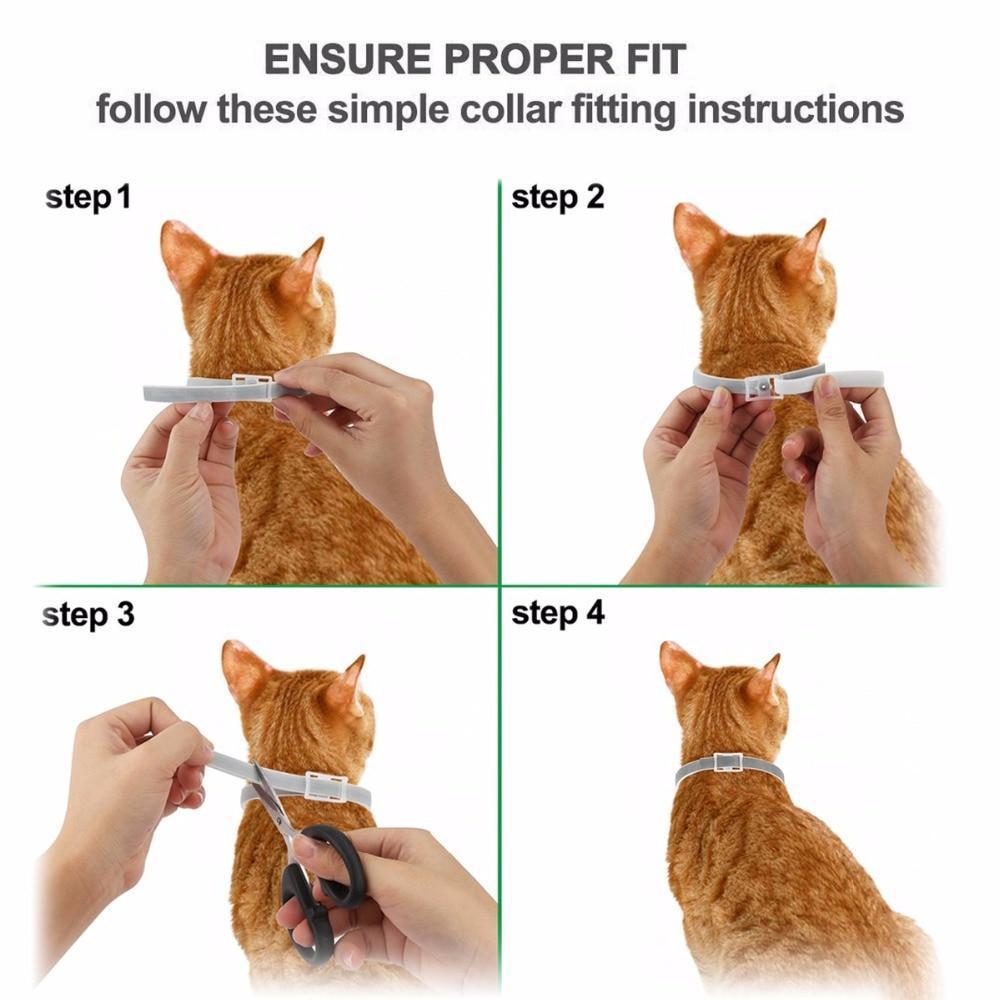 Pro Guard Flea & Tick Collar For Cats- 8 months Protection