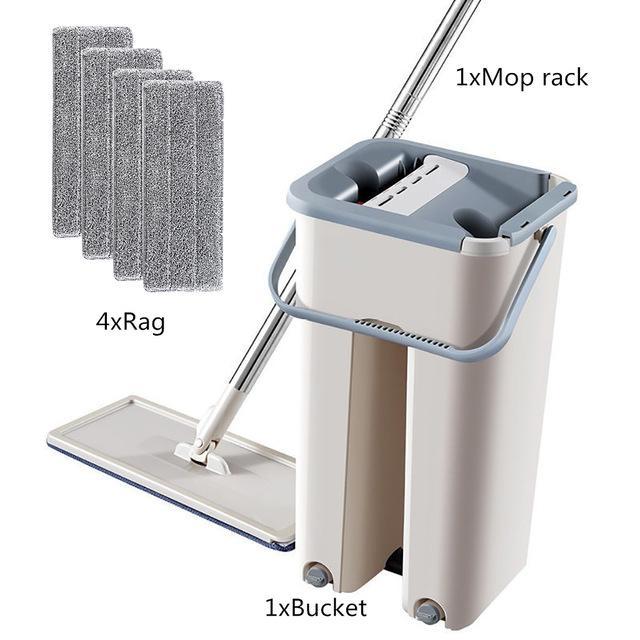 No-hand Washing Lazy Mop